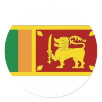 Sri Lanka National Flag stickers by All_Flags Sri Lanka National Flag stickers