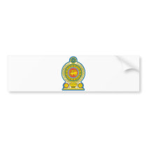 Sri Lanka Official Coat Of Arms Heraldry Symbol bumper stickers