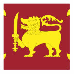Sri Lanka Acrylic Cut Outs