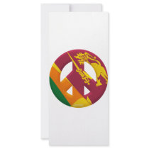 Sri Lanka Customized Rack Card