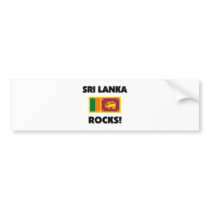 Sri Lanka Rocks bumper stickers