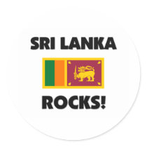 Sri Lanka Rocks stickers by flagshirt Sri Lanka Rocks stickers
