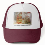 Sri Lanka; Sigiri Frescoes hats