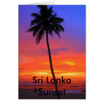 Sri Lanka Sunset cards by t3ck13 Sri Lanka Sunset cards