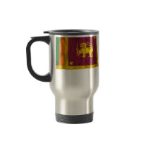 Sri Lanka Waving Flag mugs by Vexillophile Sri Lanka Waving Flag mugs