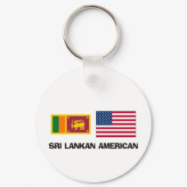 Sri Lankan American keychains by flagshirt Sri Lankan American keychains