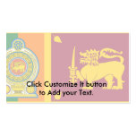 Sri Lankan Army, Sri Lanka flag Business Cards