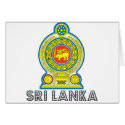 Sri Lankan Emblem cards by FlagStore Sri Lankan Emblem cards