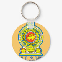 Sri Lankan Emblem keychains by FlagStore Sri Lankan Emblem keychains