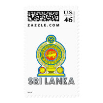 Sri Lankan Emblem postage