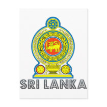 Sri Lankan Emblem postcards