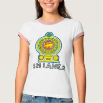 Sri Lankan Emblem t-shirts by FlagStore Sri Lankan Emblem t-shirts