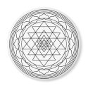 sri yantra magnets by de_volution sri yantra magnets