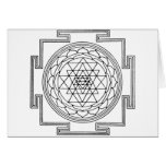Sri Yantra Mandala cards