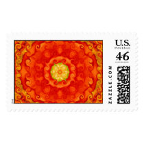 SRI YANTRA postage stamp by spiritcircle SRI YANTRA postage stamp