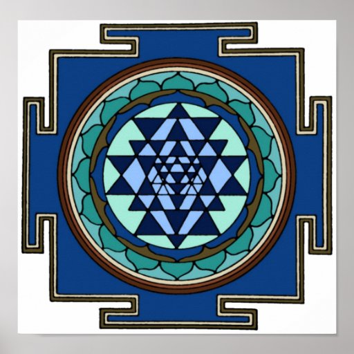 Sri Yantra Print | Zazzle