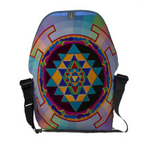 Sri Yantra rickshaw bag Commuter Bags