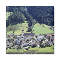 Srubairal village, Neustift, Tyrol, Austria in Eur Refrigerator Magnets