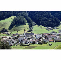 Srubairal village, Neustift, Tyrol, Austria in Eur Photo Sculpture