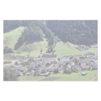 Srubairal village, Neustift, Tyrol, Austria in Eur Custom Stationery