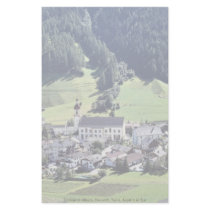 Srubairal village, Neustift, Tyrol, Austria in Eur Custom Stationery
