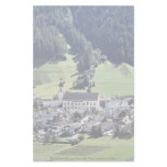 Srubairal village, Neustift, Tyrol, Austria in Eur Custom Stationery