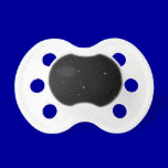 ss145 BLACK NIGHT STARS SKY SPACE BACKGROUNDS TEMP pacifiers