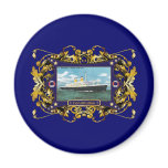 SS Constitution Vintage Ocean Liner Fridge Magnets