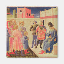 SS. Cosmas and Damian Before Diocletian Fridge Magnet
