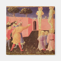 SS. Cosmas and Damian Refrigerator Magnet
