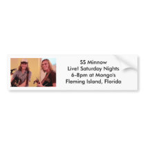 SS Minnow Bumper STicker bumper stickers