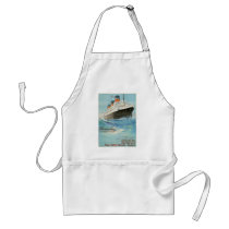 ss Paris - The French Line Apron