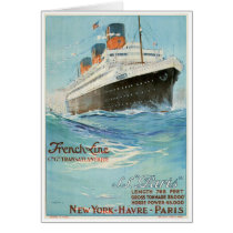 ss Paris - The French Line cards by SunshineDazzle ss Paris - The French Line cards