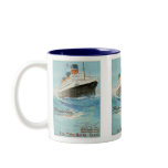 ss Paris - The French Line mugs