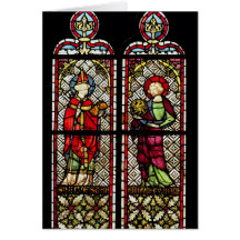 SS. Sylvester and John the Evangelist Greeting Card