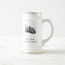 SSCN stein with logo and name mugs