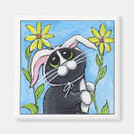 Ssh... I'm Hunting Rabbits! - Cat Magnet