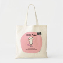 SSP24-Smart Phone Sweet and Sour Puss Tote Bags