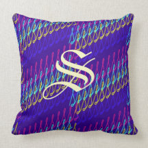 SSParade Divine Blues Throw Pillow