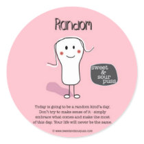 SSPG97-Random Sweet and Sour Puss Round Stickers