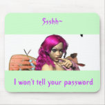 Ssshh~ Butterfly products Mousepads