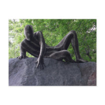 Sssssnakeman on Rock 3 Postcard by MDKgraphics Sssssnakeman on Rock 3 Postcard