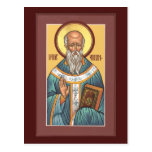 St. Aidan of Lindisfarne Prayer Card Post Card