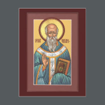St. Aidan of Lindisfarne Prayer Card postcards