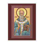 St. Aidan of Lindisfarne Prayer Card postcards