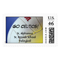 St. Alphonsus St. Patrick School Volleyball, Go... postage