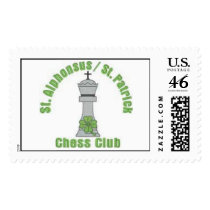 St. Al's / St. Pat's Chess Club postage