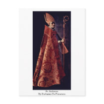 St. Ambrose By Zurbaran De Francisco Post Cards