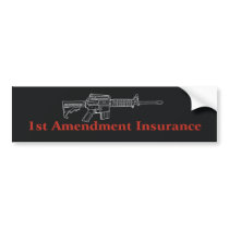 !st Amendment Insurance Bumper Stickers