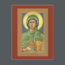 St. Anastasia Prayer Card postcards